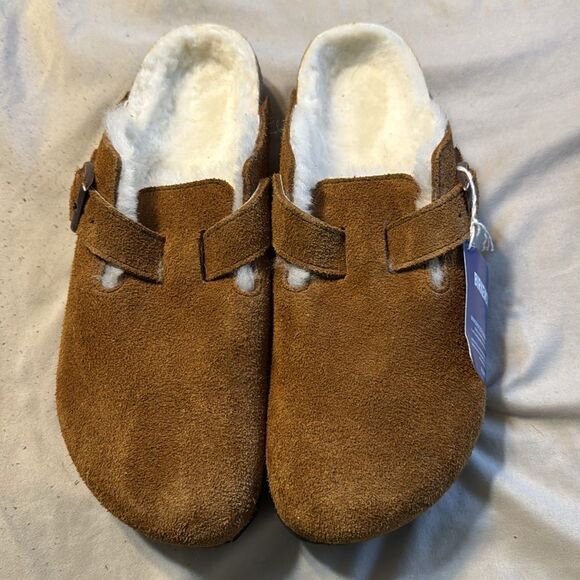 - Womens Birkenstock Boston Shearling Clog size6,  7, 8 & 9 - Picture 2 of 9